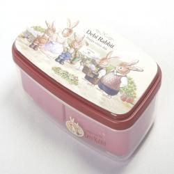 德比兔長(zhǎng)方形兩用餐盒