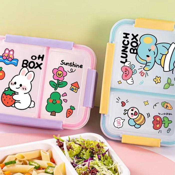 塑料分格飯盒 2026新色